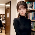 黒のドレス美人２ 2枚目