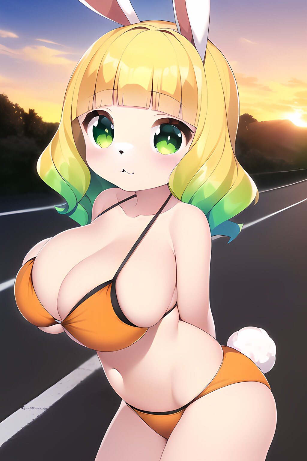 うさ耳娘スポーツビキニ