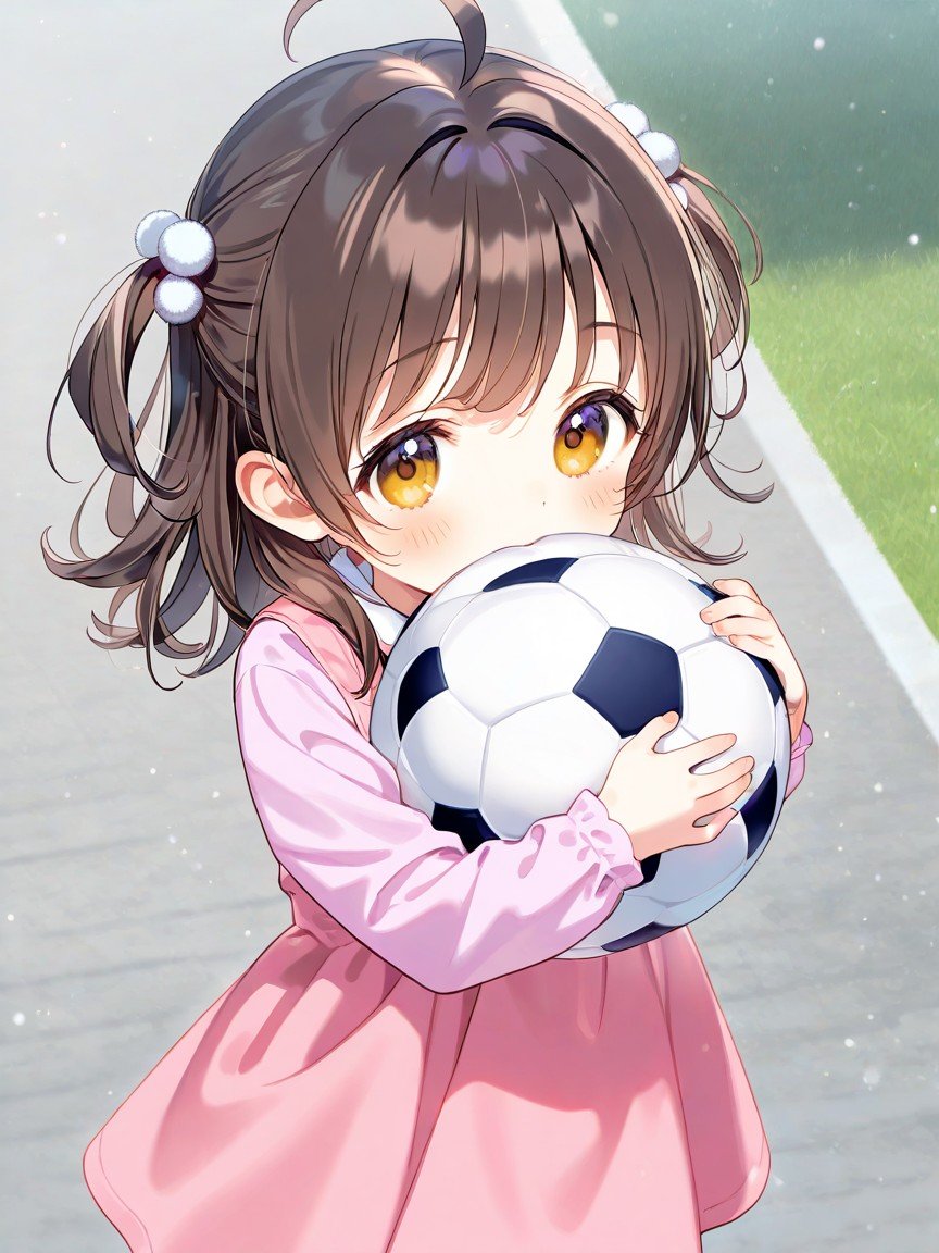 わたしもサッカーしたいな…ダメ？