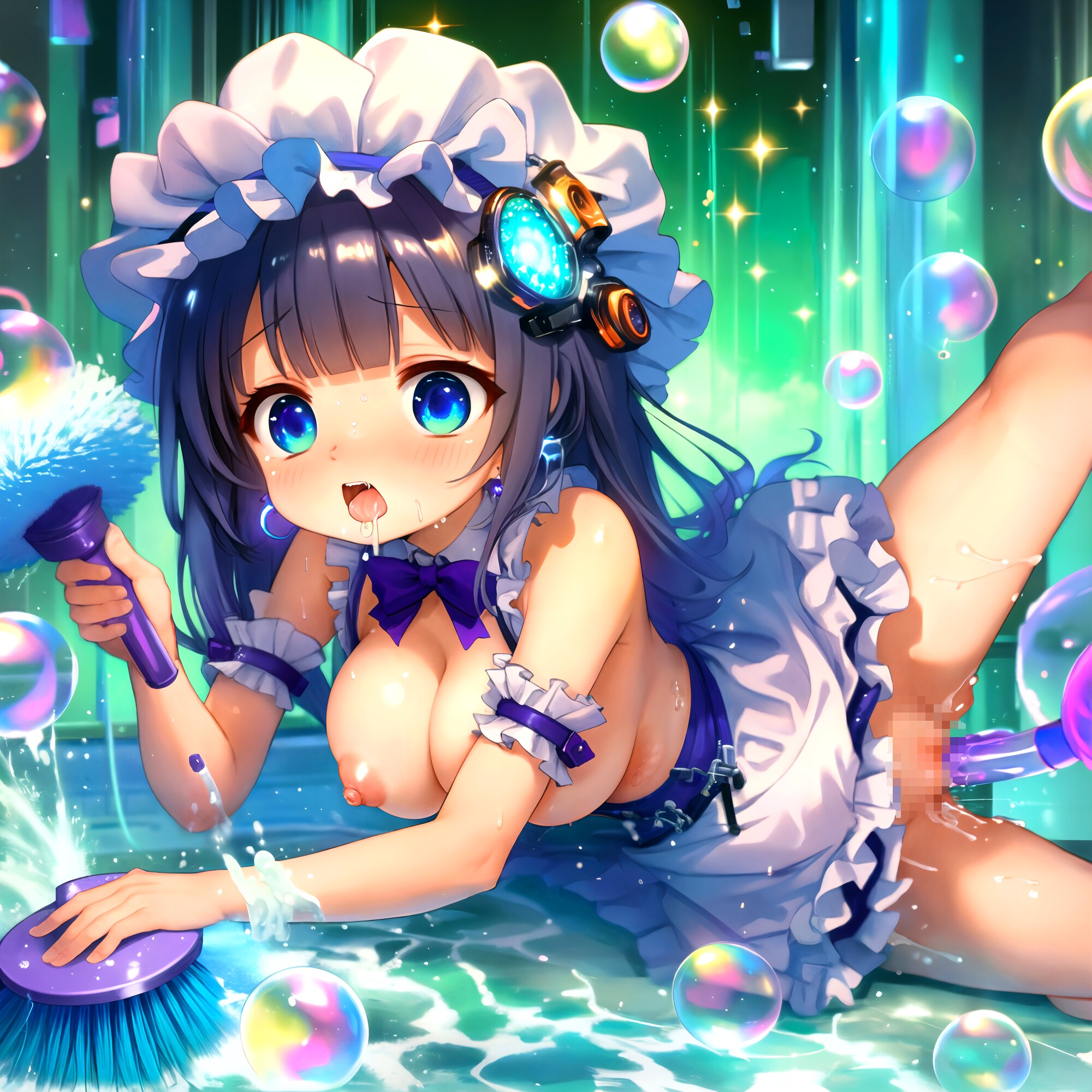 未来メイド遊び