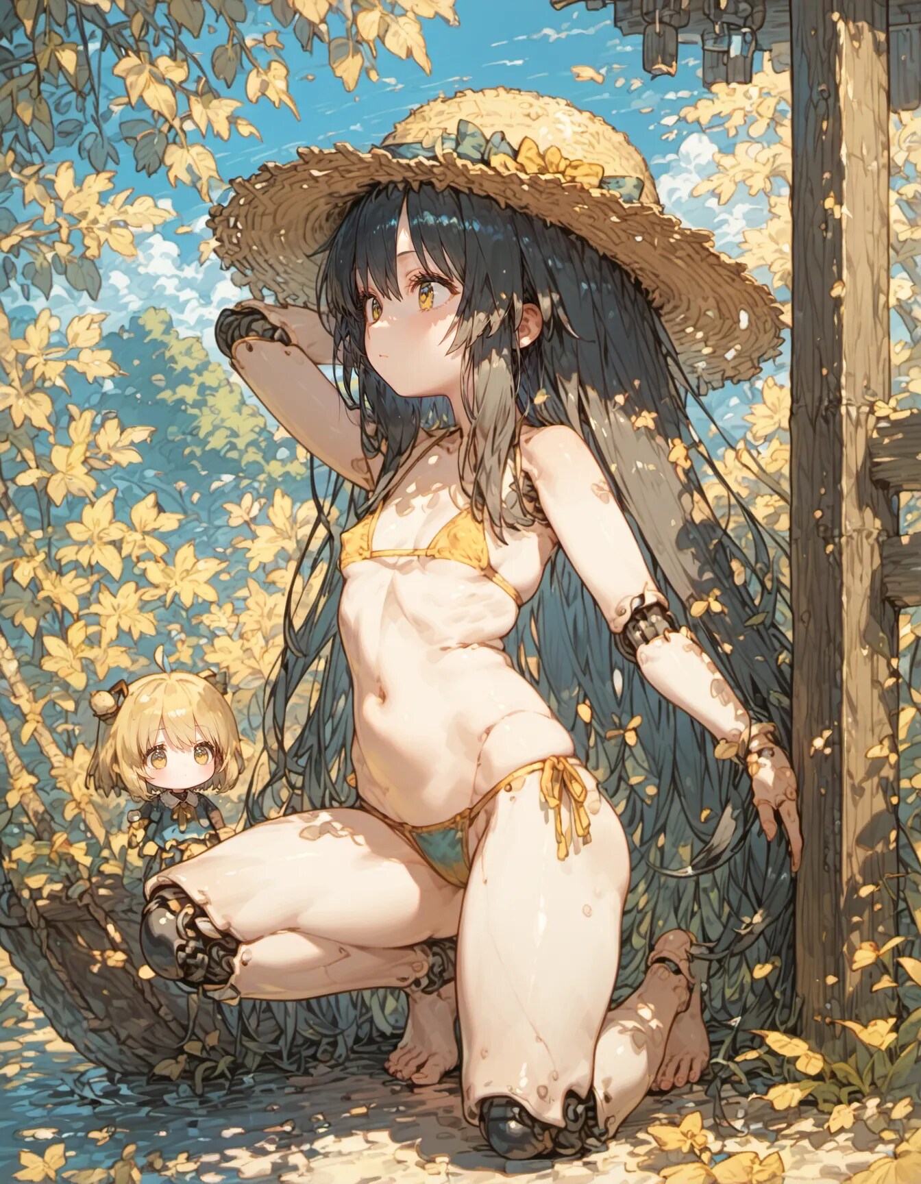 Summer Shade and Tiny Companions