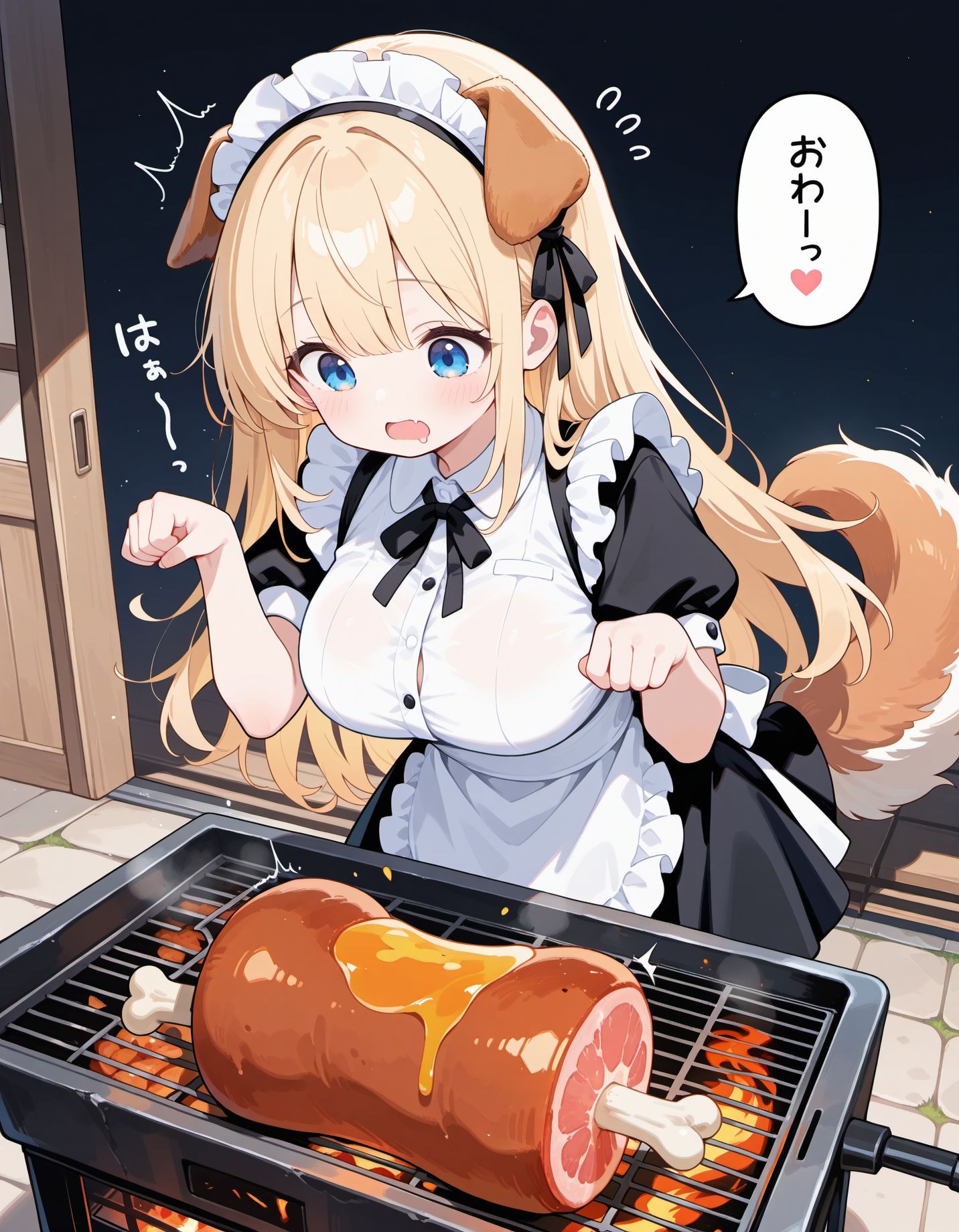 おあずけメイドさん | の人気AIイラスト・グラビア