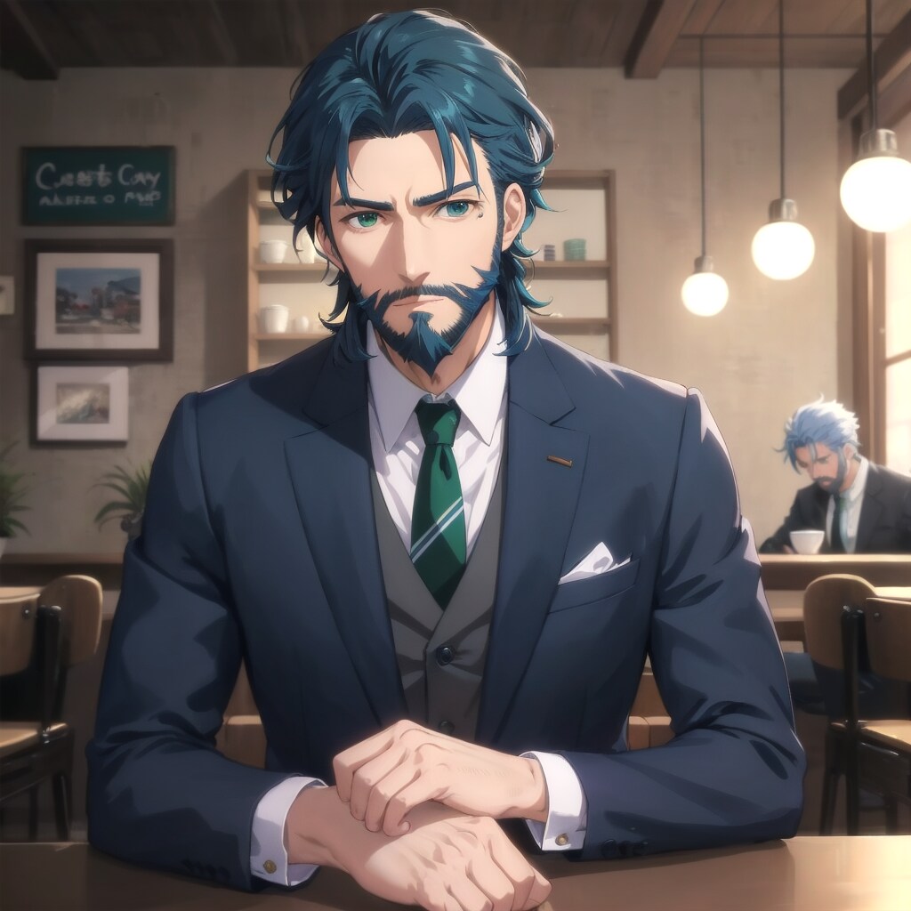 モデル姉妹の父、静かなるカリスマ