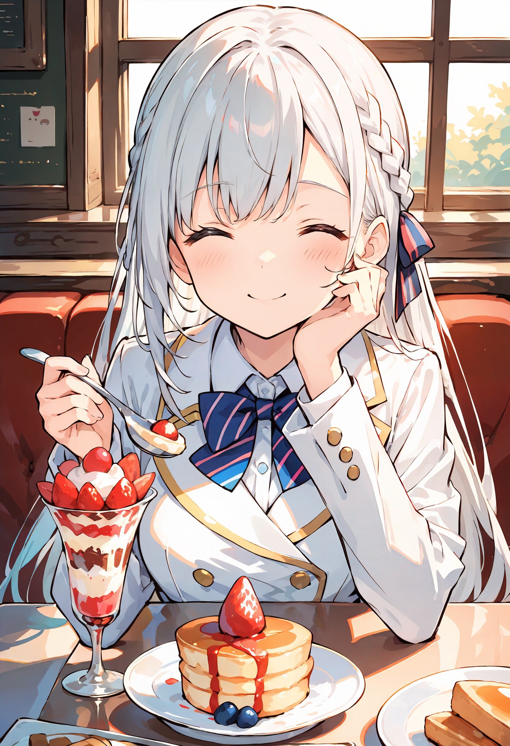 スイーツ大好き 詩音ちゃん | の人気AIイラスト・グラビア