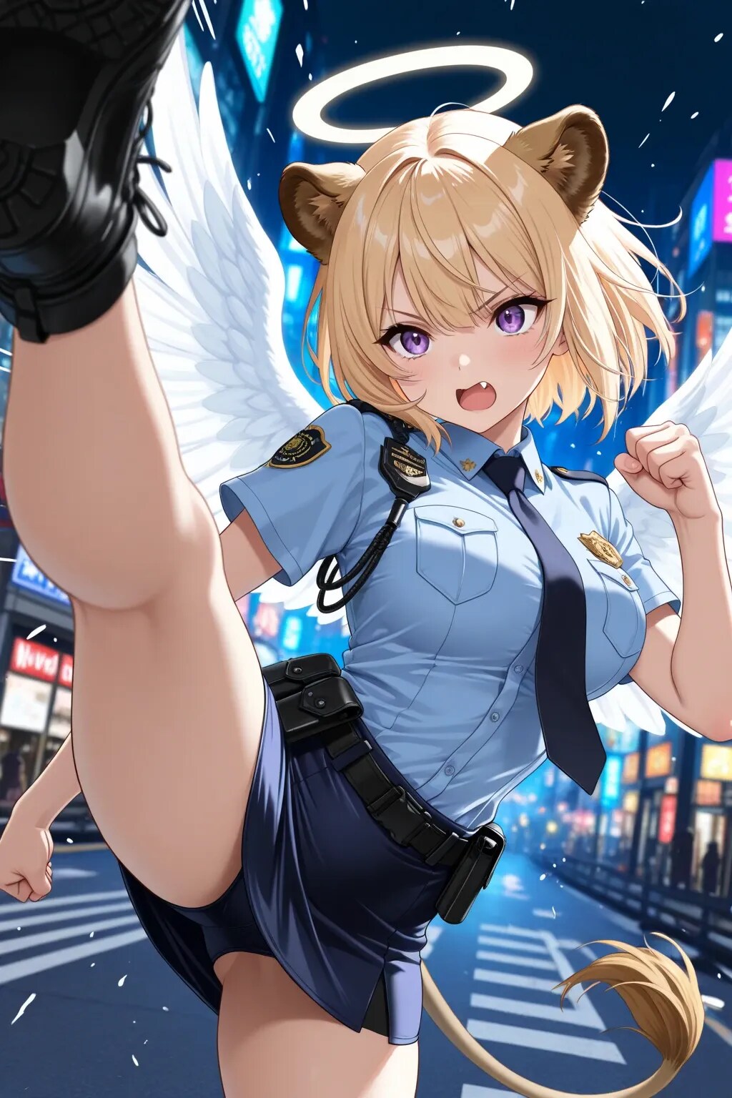 戦うポリスガール