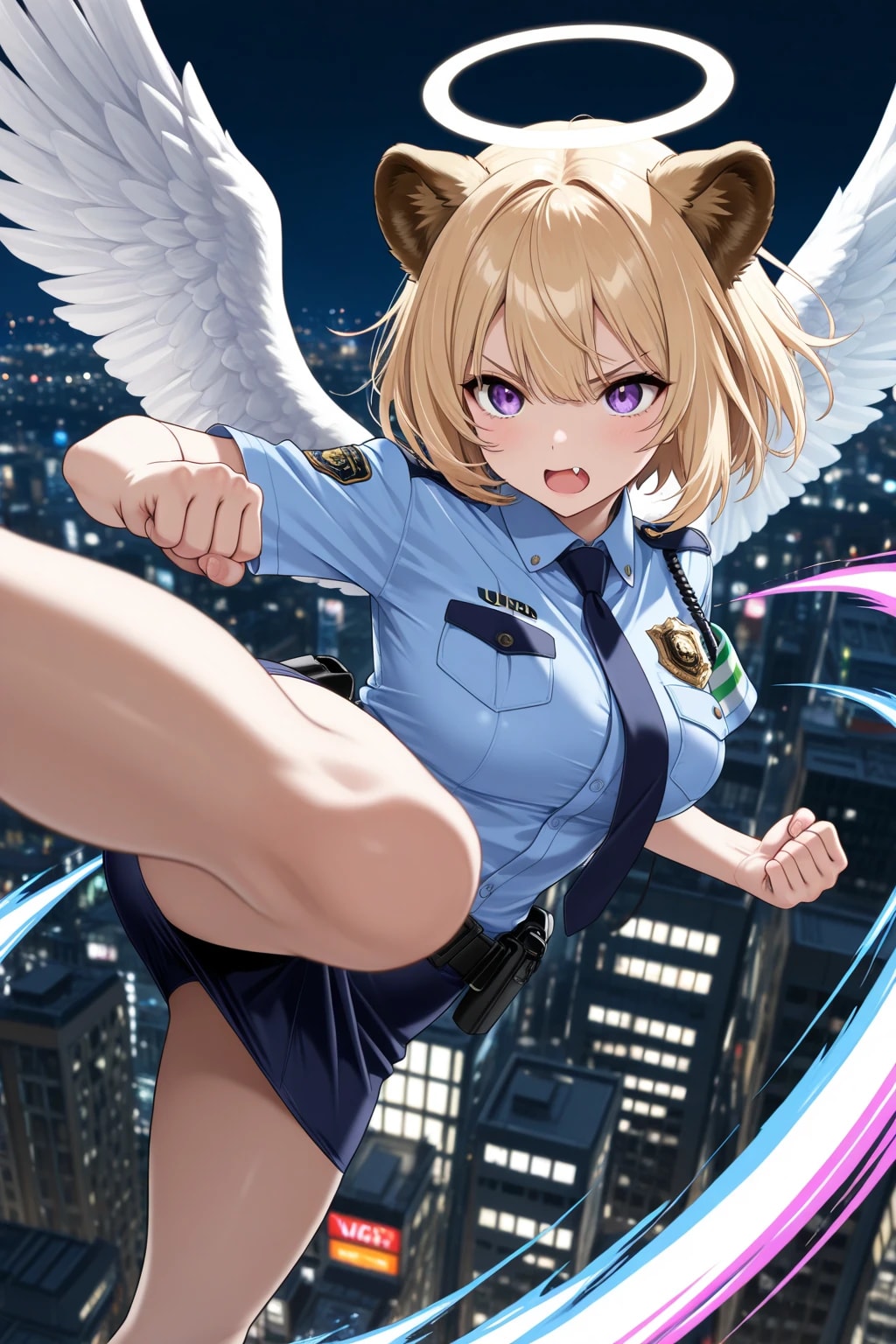 戦うポリスガール