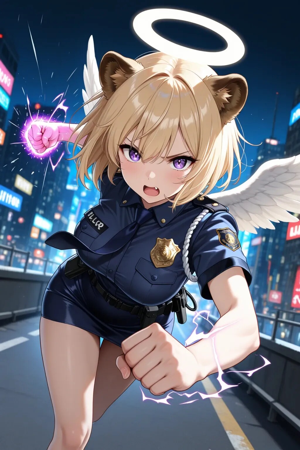 戦うポリスガール