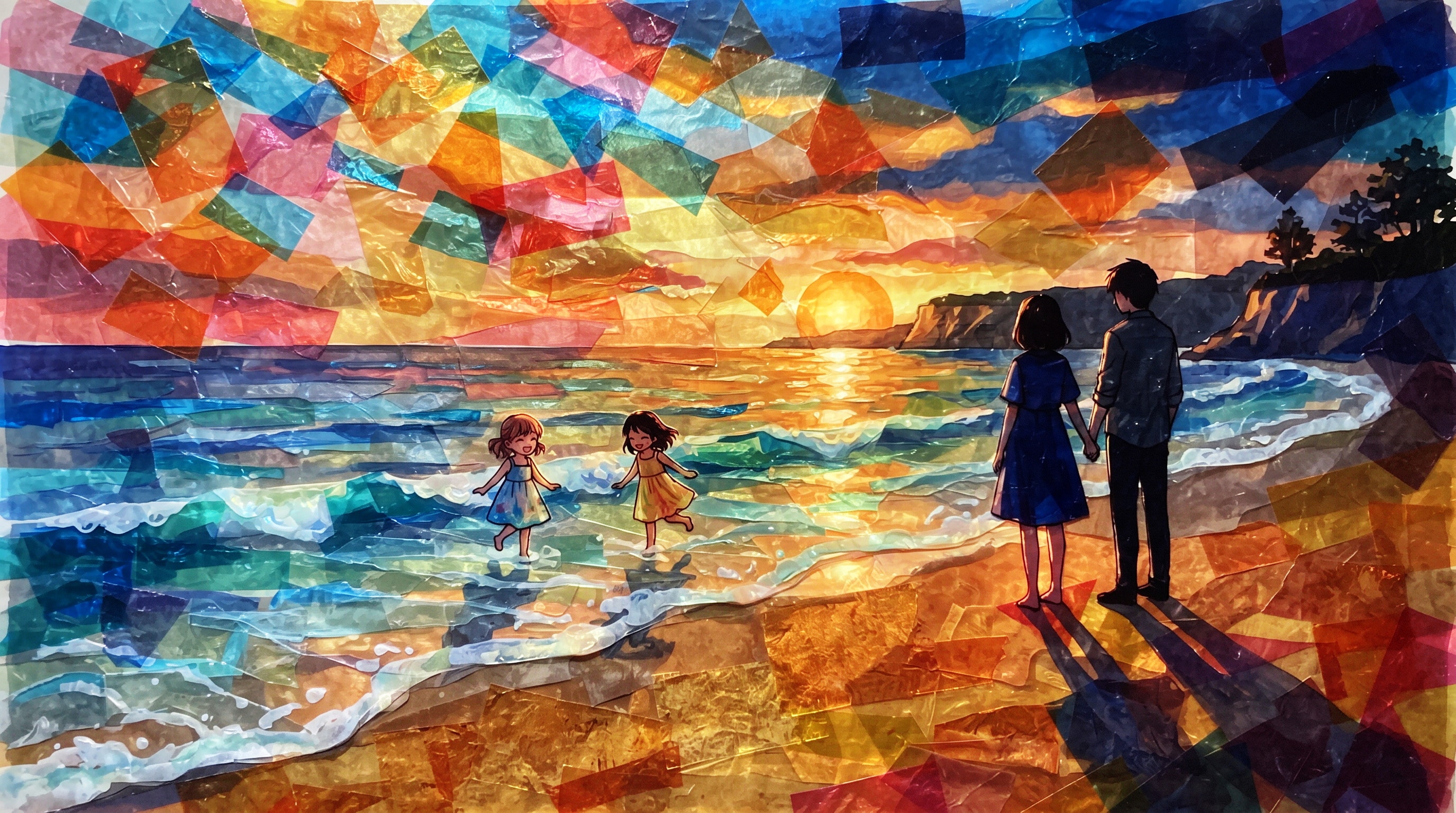 季節の汀で | の人気AIイラスト・グラビア