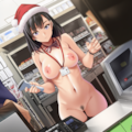 全裸コンビニバイト 2枚目