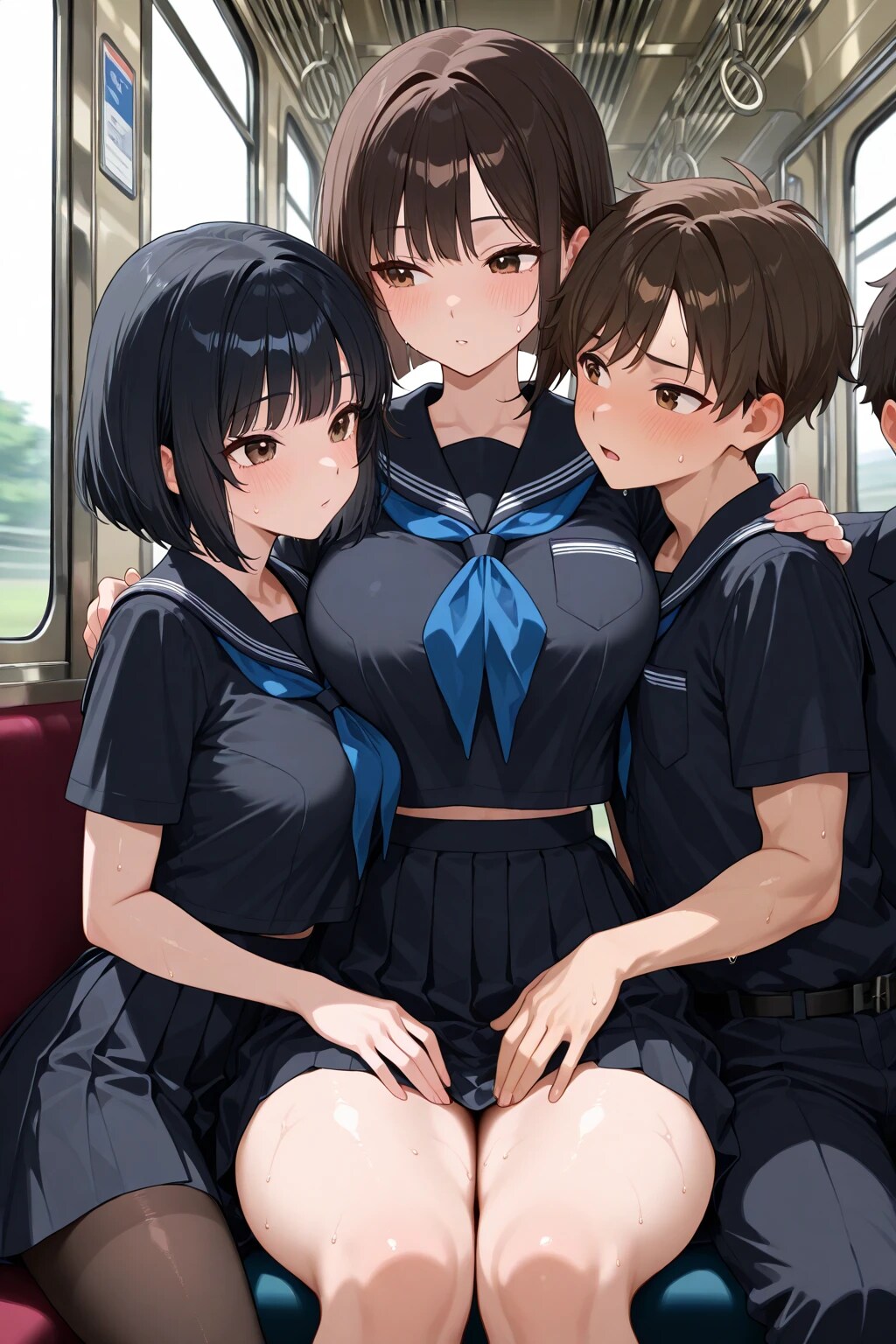 サンドウィッチ通学
