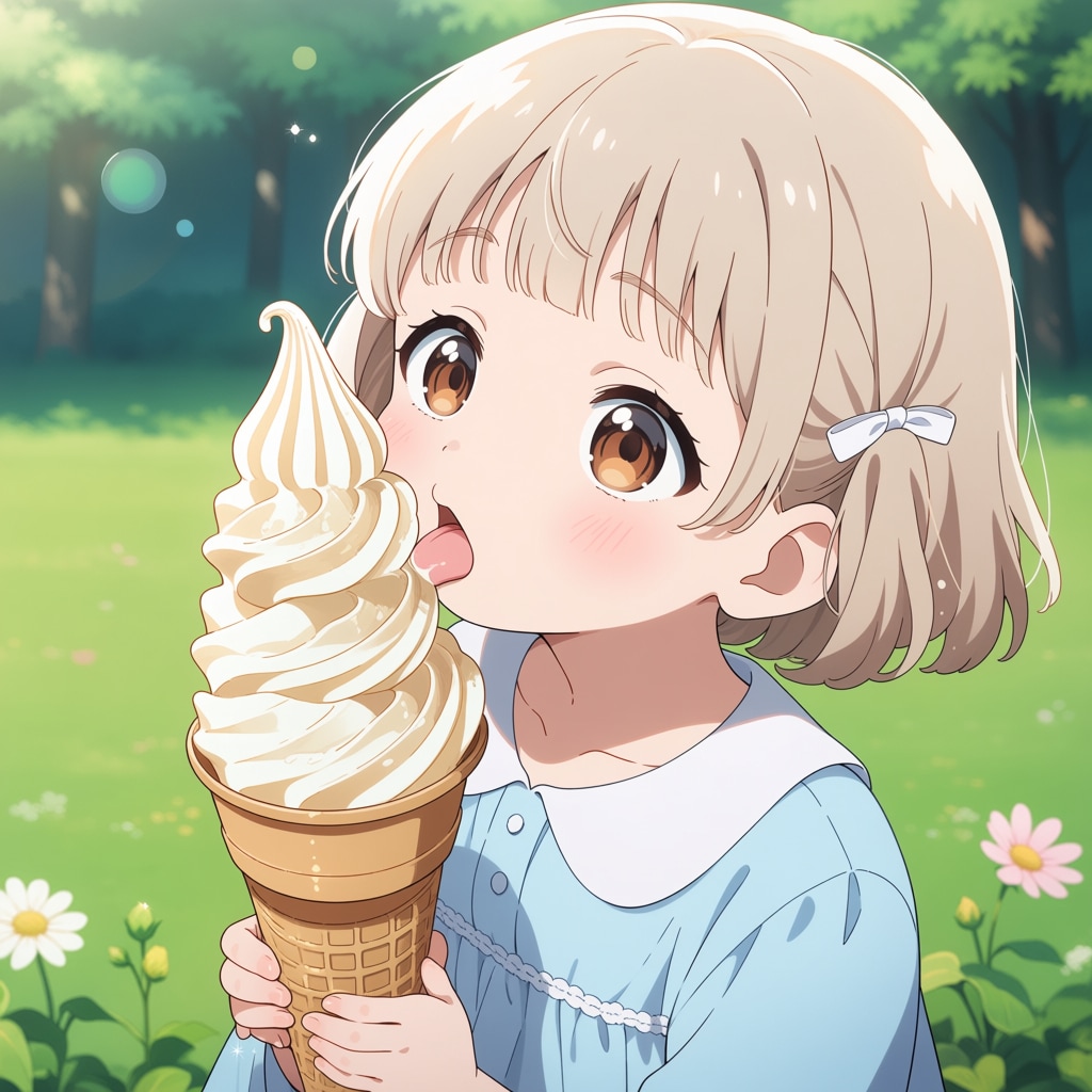おっきいソフトクリーム