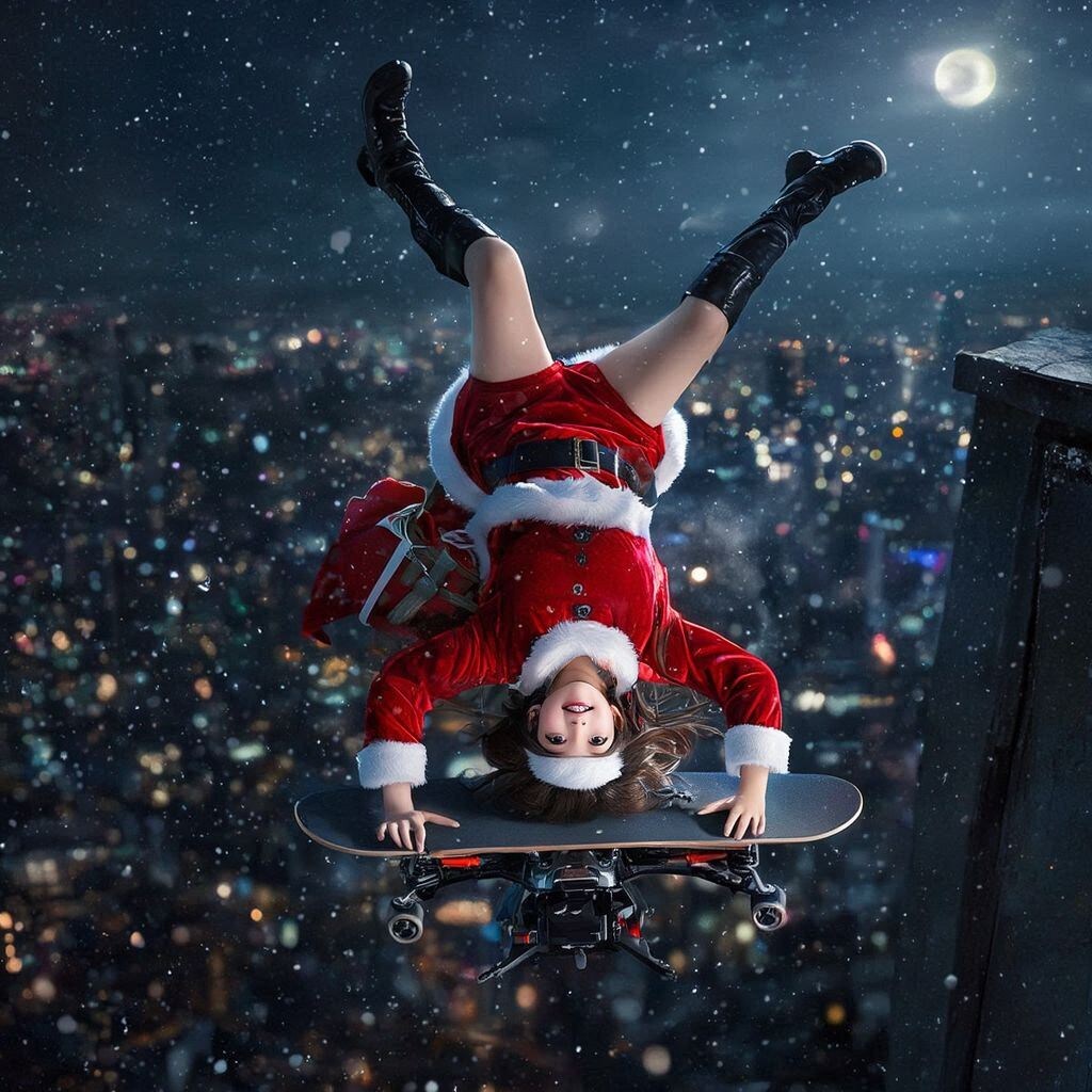 サンタクロースの気分は最高