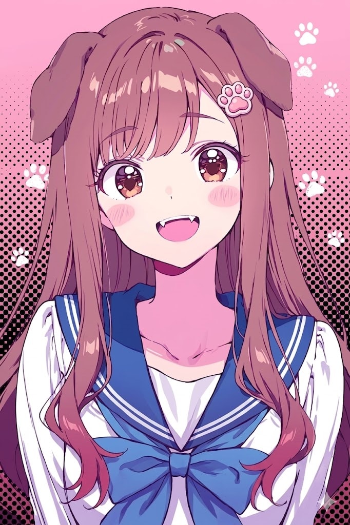 LILAC : 犬耳娘 | の人気AIイラスト・グラビア