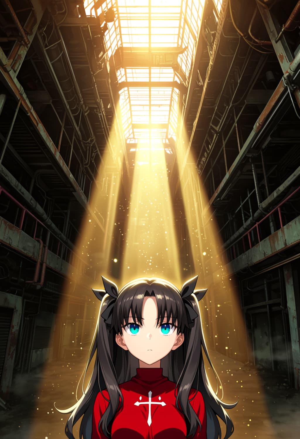廃墟に射す光