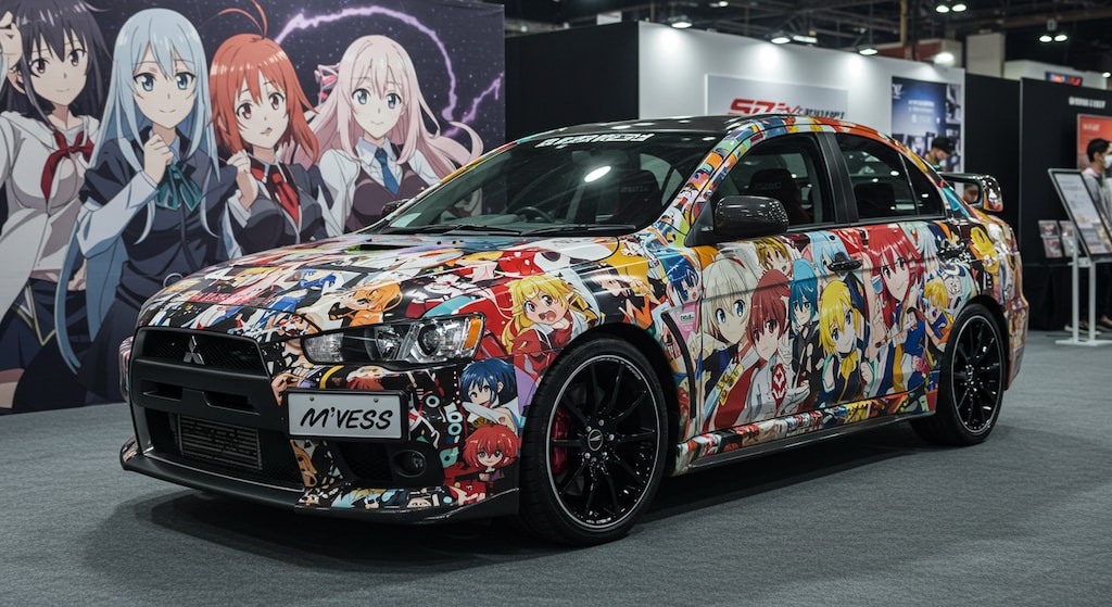 アニメ痛車ランサーエボリューション