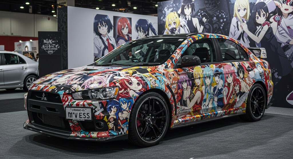 アニメ痛車ランサーエボリューション