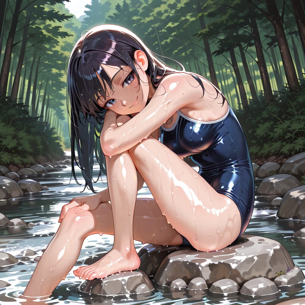 川スク水