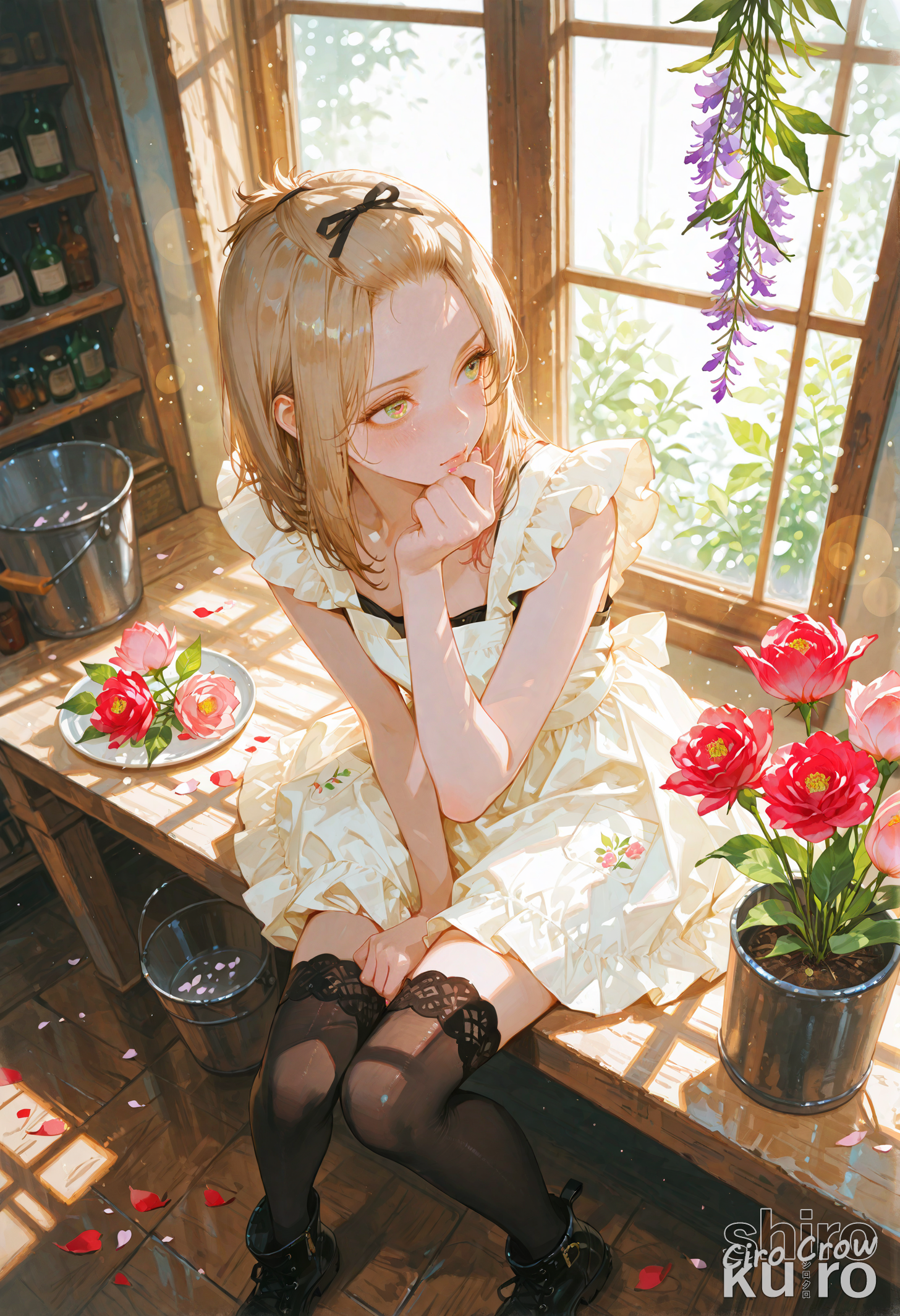 花の部屋 | の人気AIイラスト・グラビア