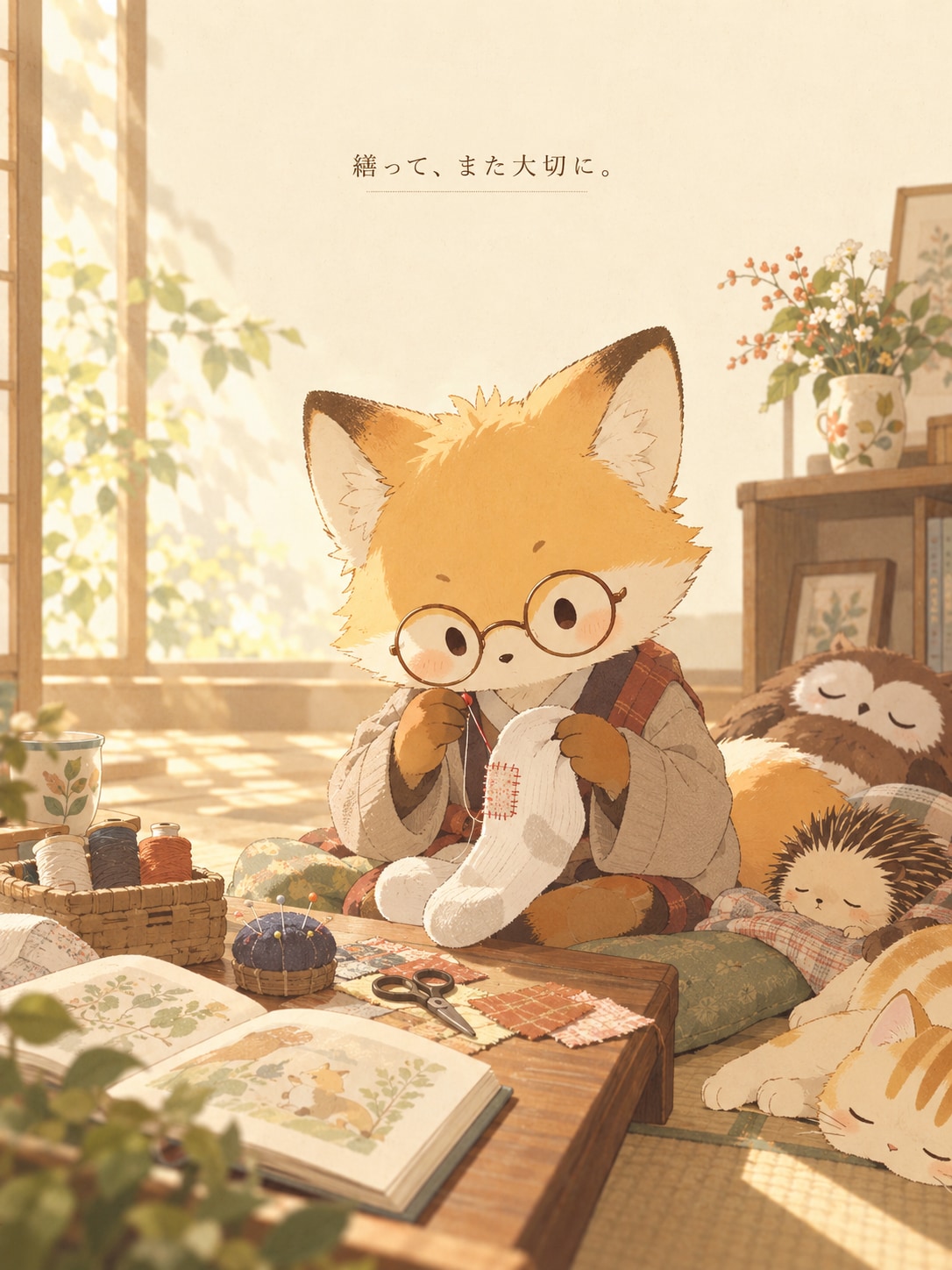 ひと針ずつ、これからも。 | の人気AIイラスト・グラビア