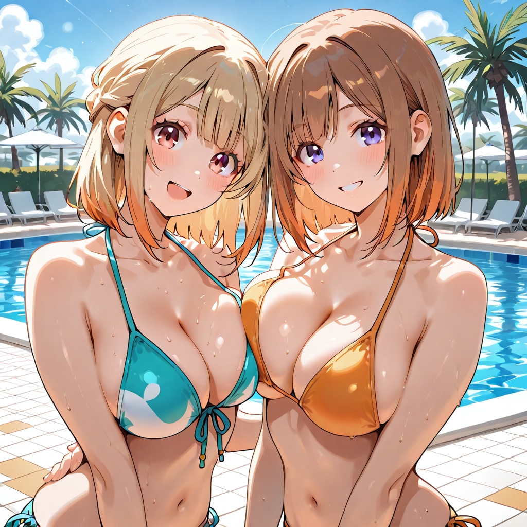 リゾートプール①