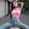 Vol136_Neon Pink T-shirts NSFW 4枚目