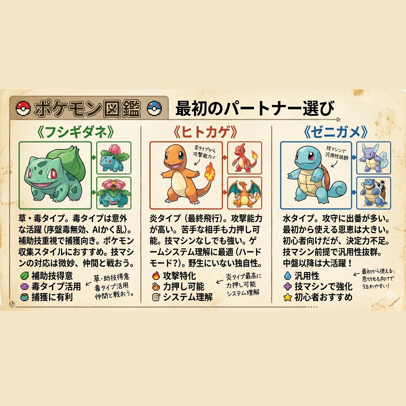 ポケモン、誰に決める？