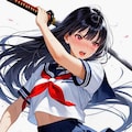 今日も懲りずにセーラー侍⚔️ 3枚目