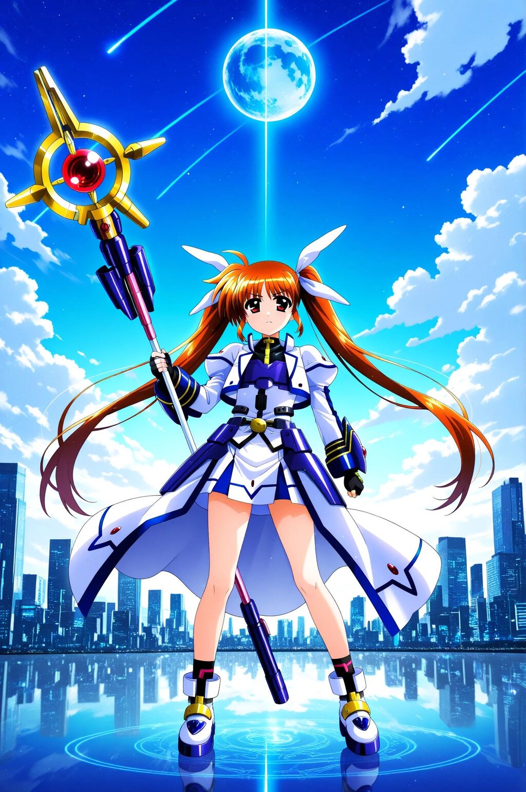 なのは➡　いきます　全力全開で‼