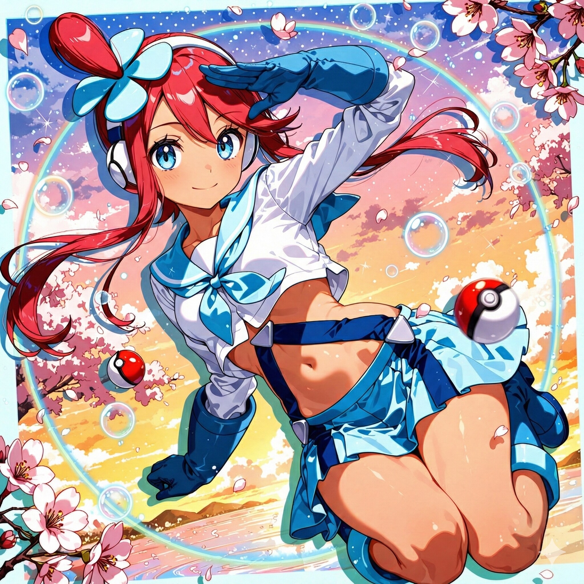 フウロちゃん〜💕✈️ | の人気AIイラスト・グラビア