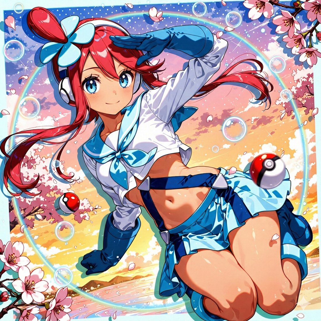 フウロちゃん〜💕✈️