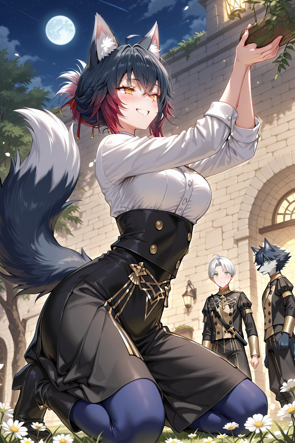 狼 | の人気AIイラスト・グラビア