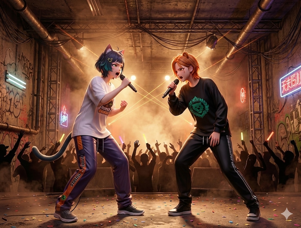 うちの子HIPHOP②