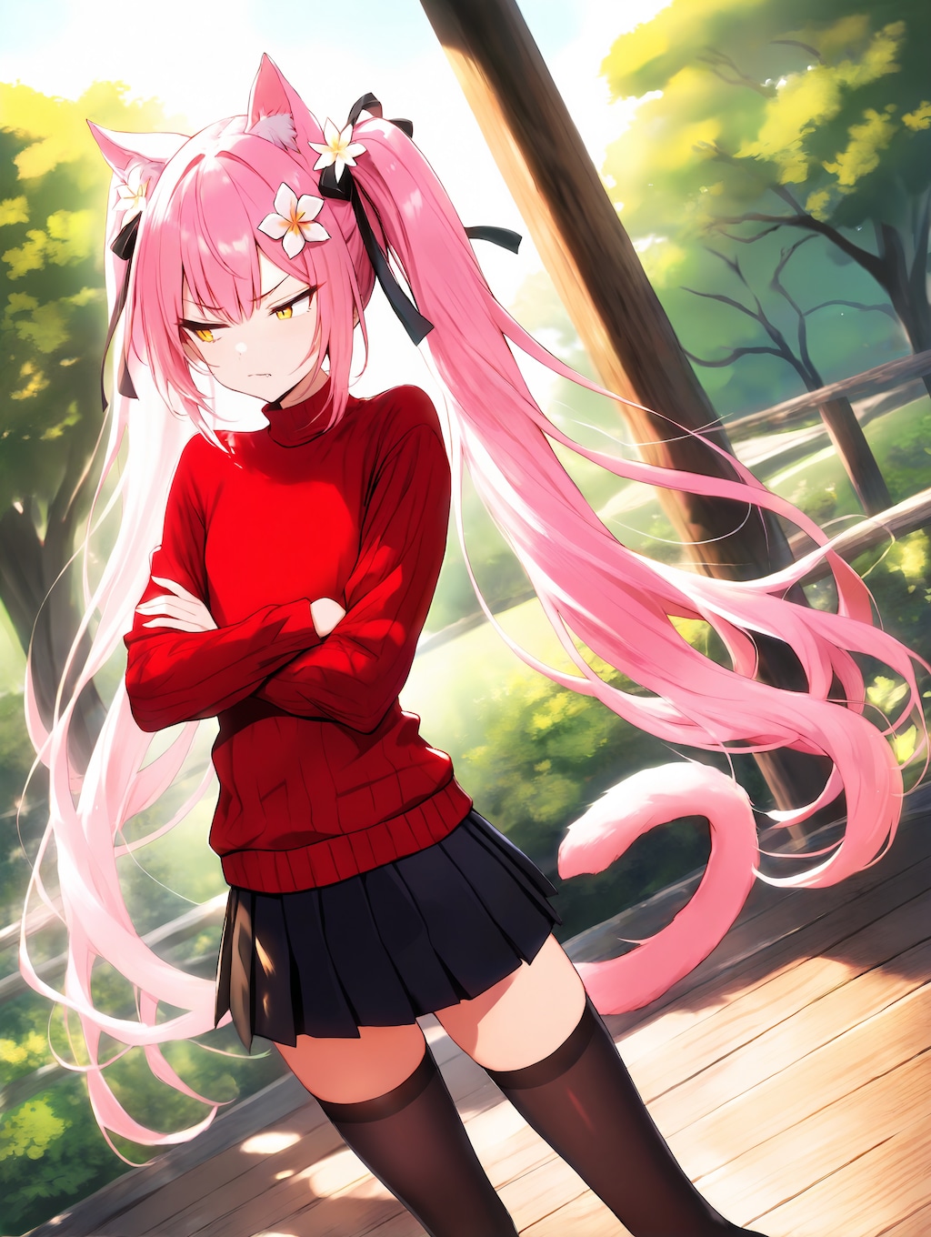 ご飯🐟️には興味あるけどアンタには興味ないニャッ‼️😼💥💥