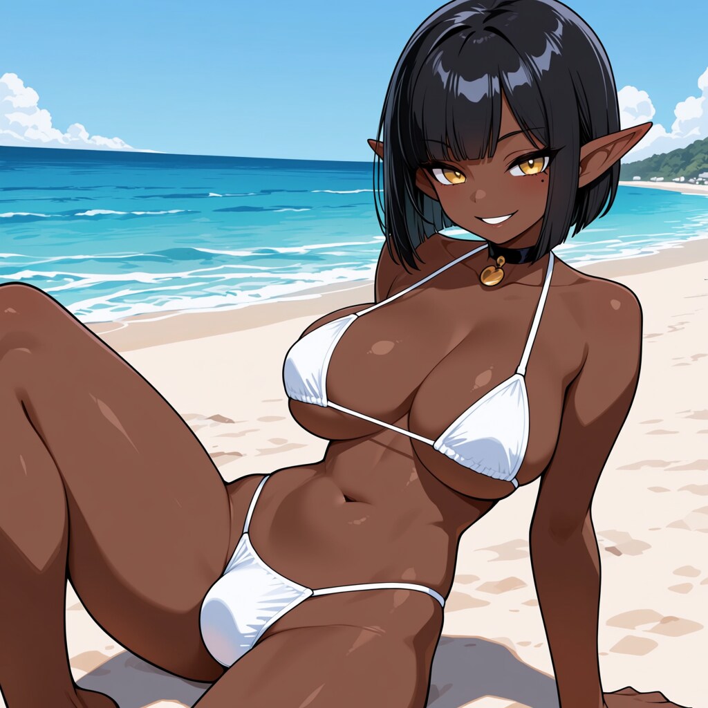 可愛い感じのアニメ系モデル