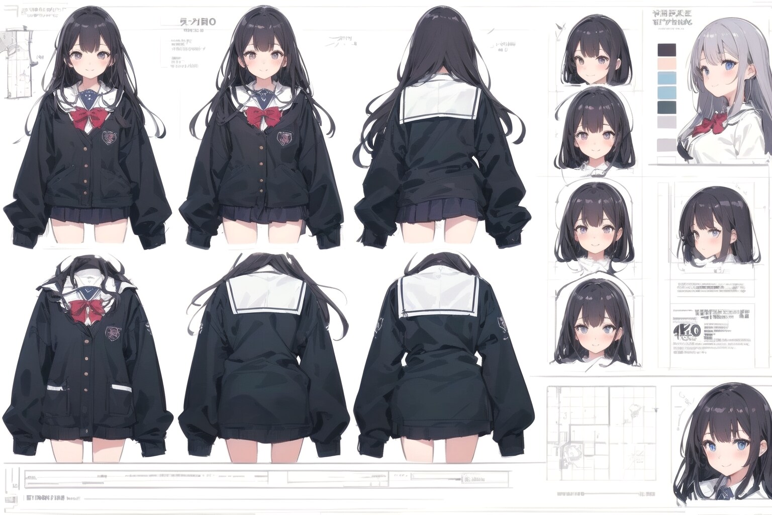 いつもの呪文に「参考プロンプト」からお題の呪文を入れてみた結果