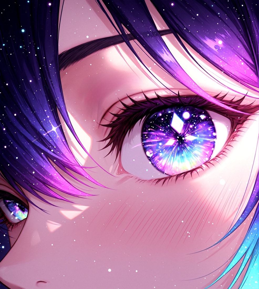 Galaxy eyes | の人気AIイラスト・グラビア