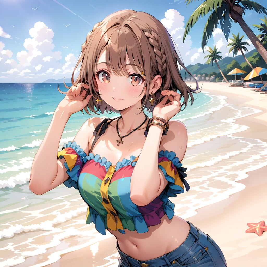 割烹着の妻　夏の思い出 | の人気AIイラスト・グラビア