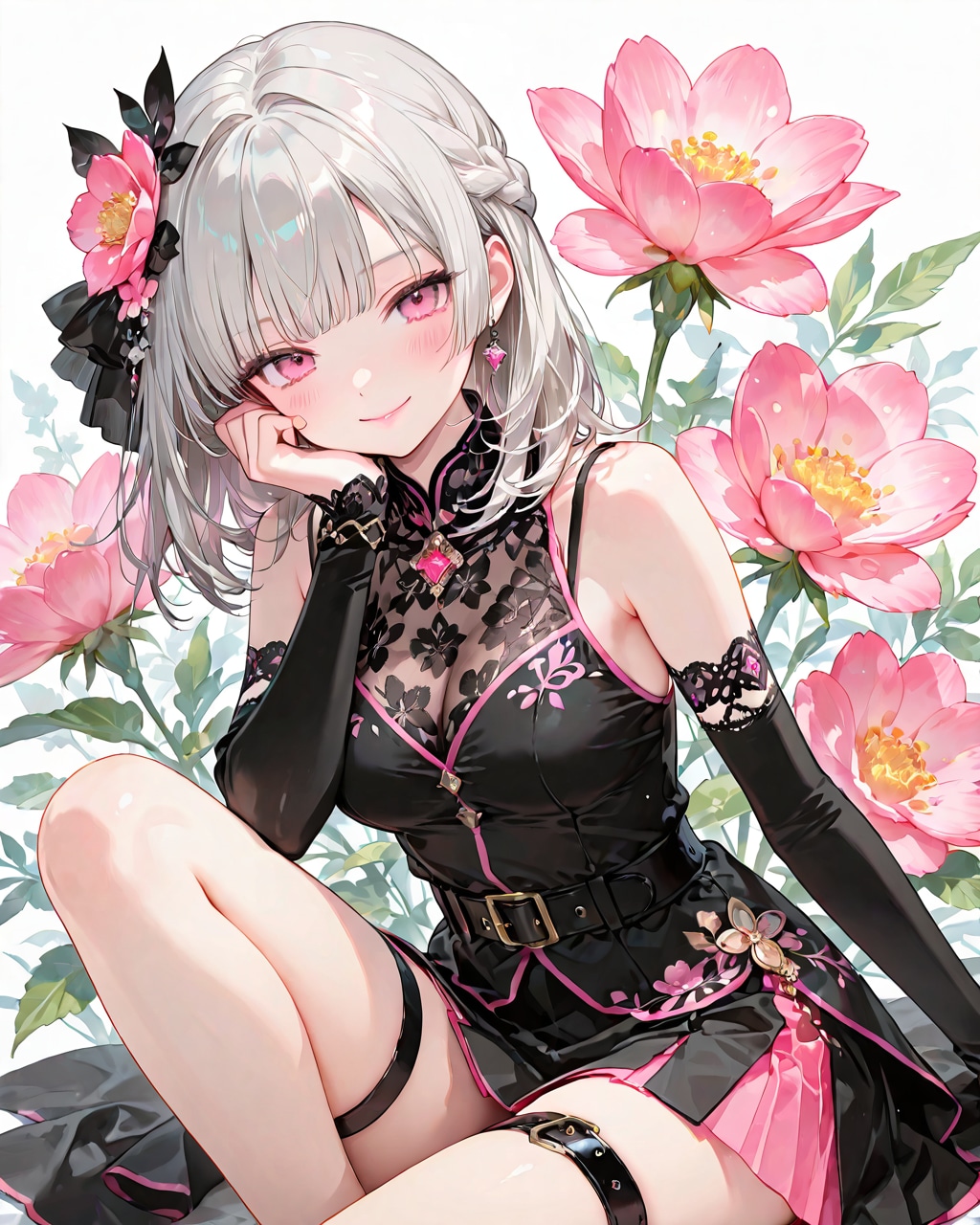 大きな花びら | の人気AIイラスト・グラビア