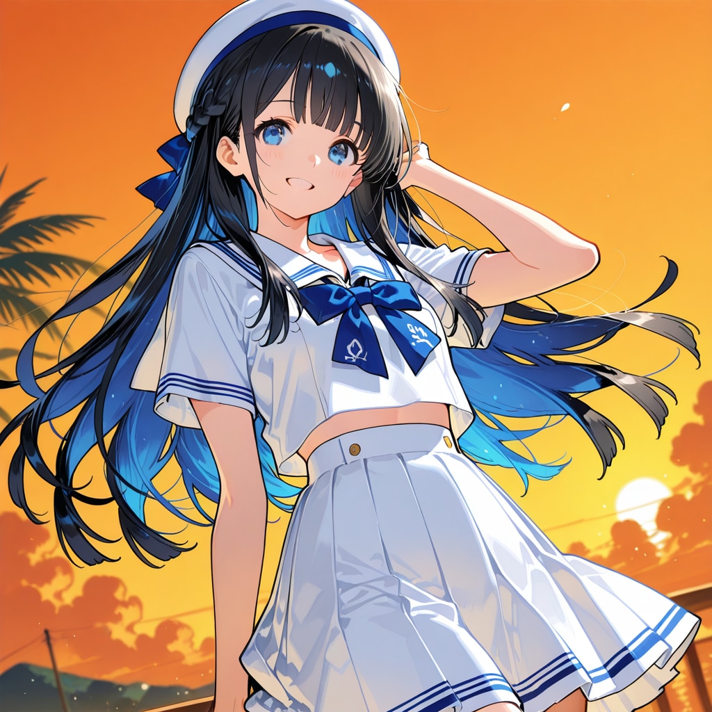 夕やけ