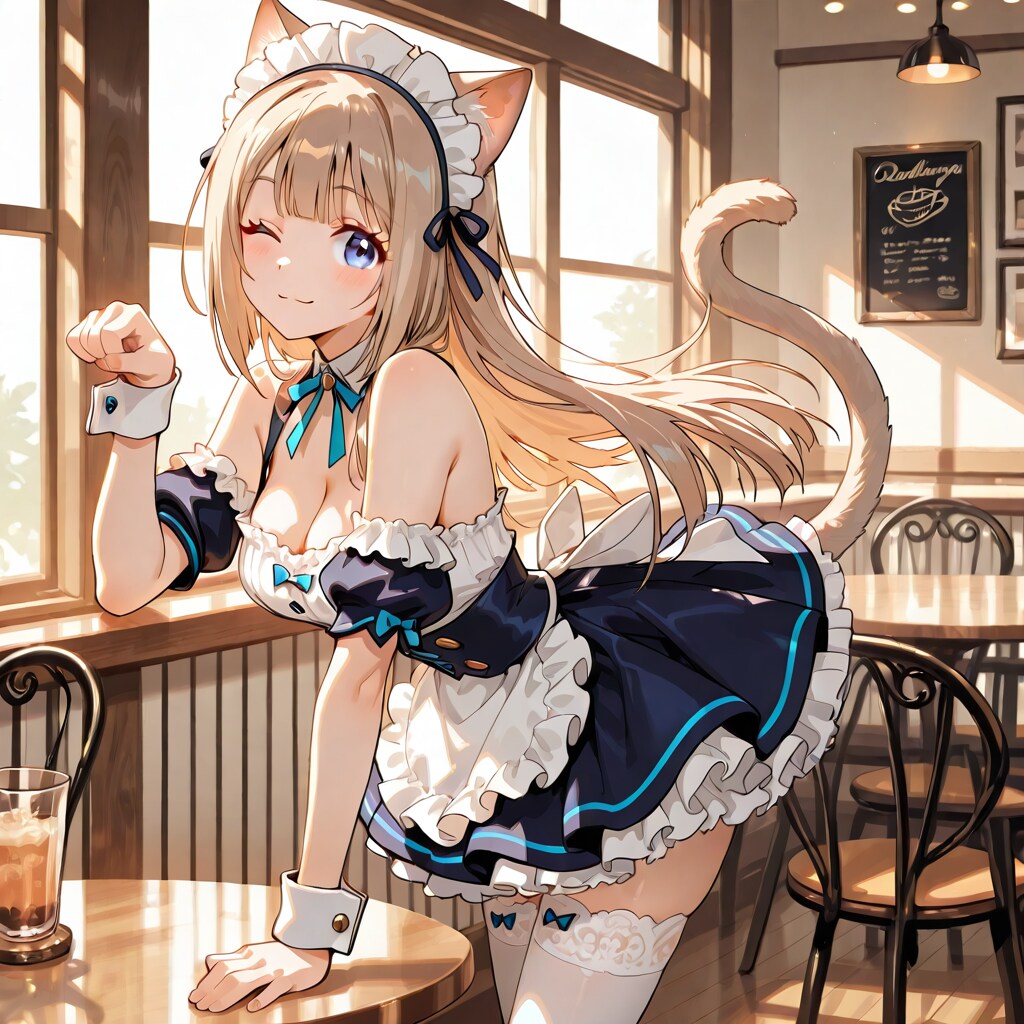 いらっしゃいませ、にゃん♪