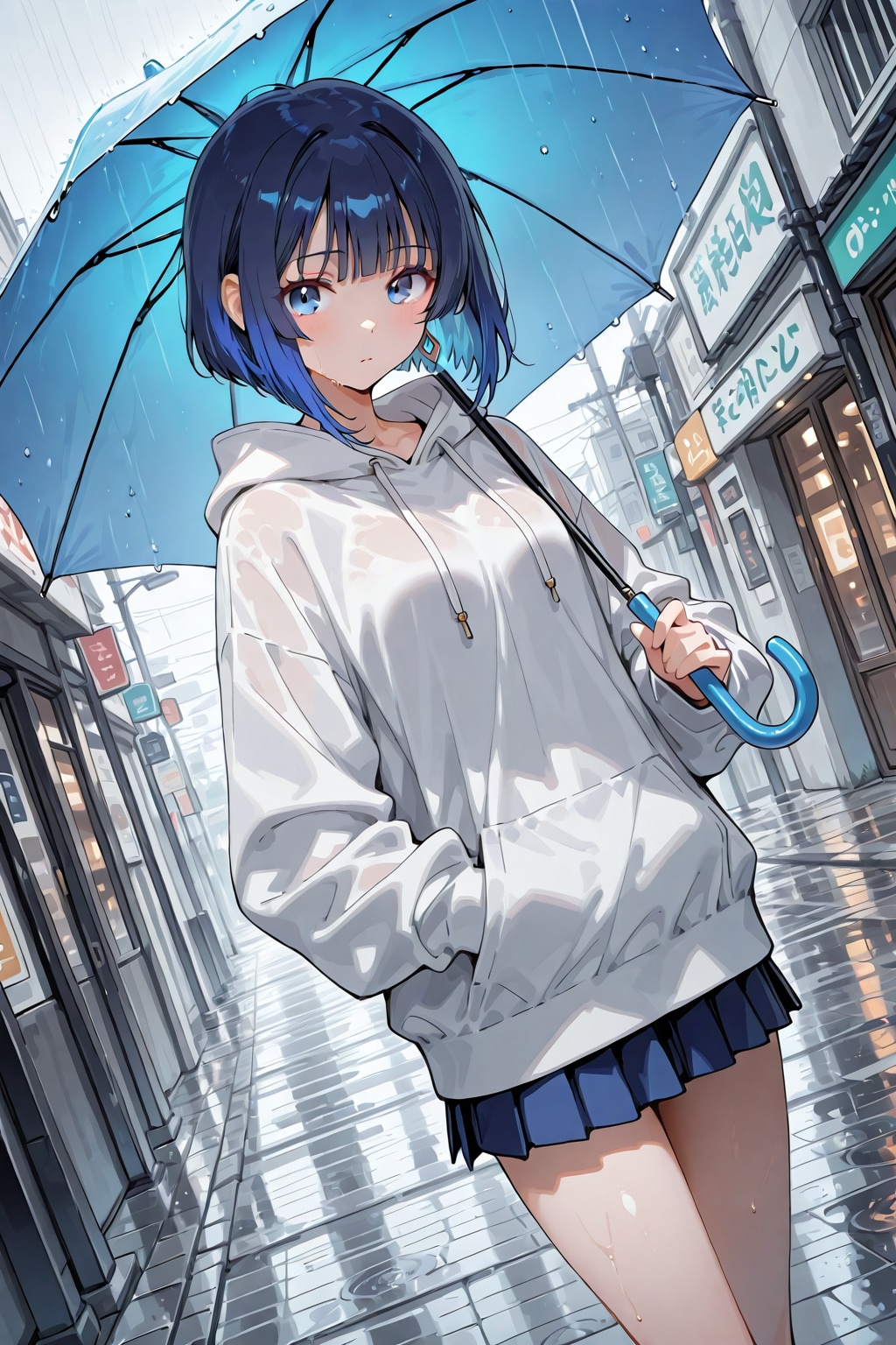 雨とWAVEちゃん