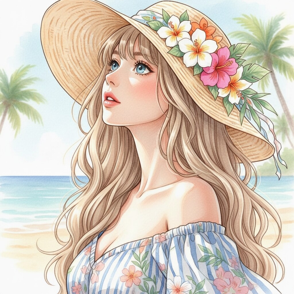 夏のお嬢様
