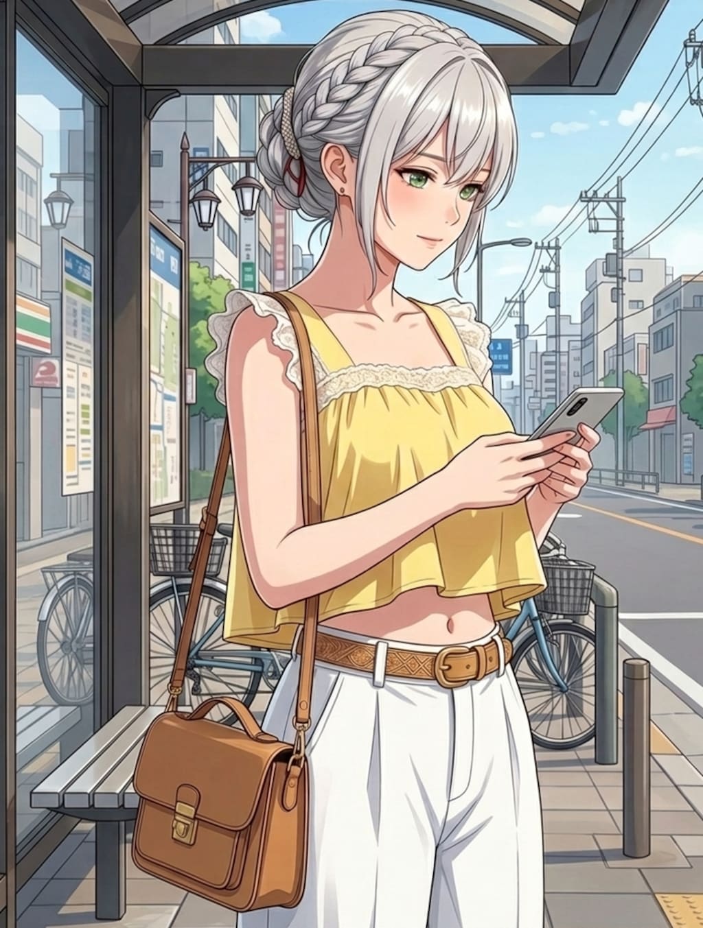 バス待ち