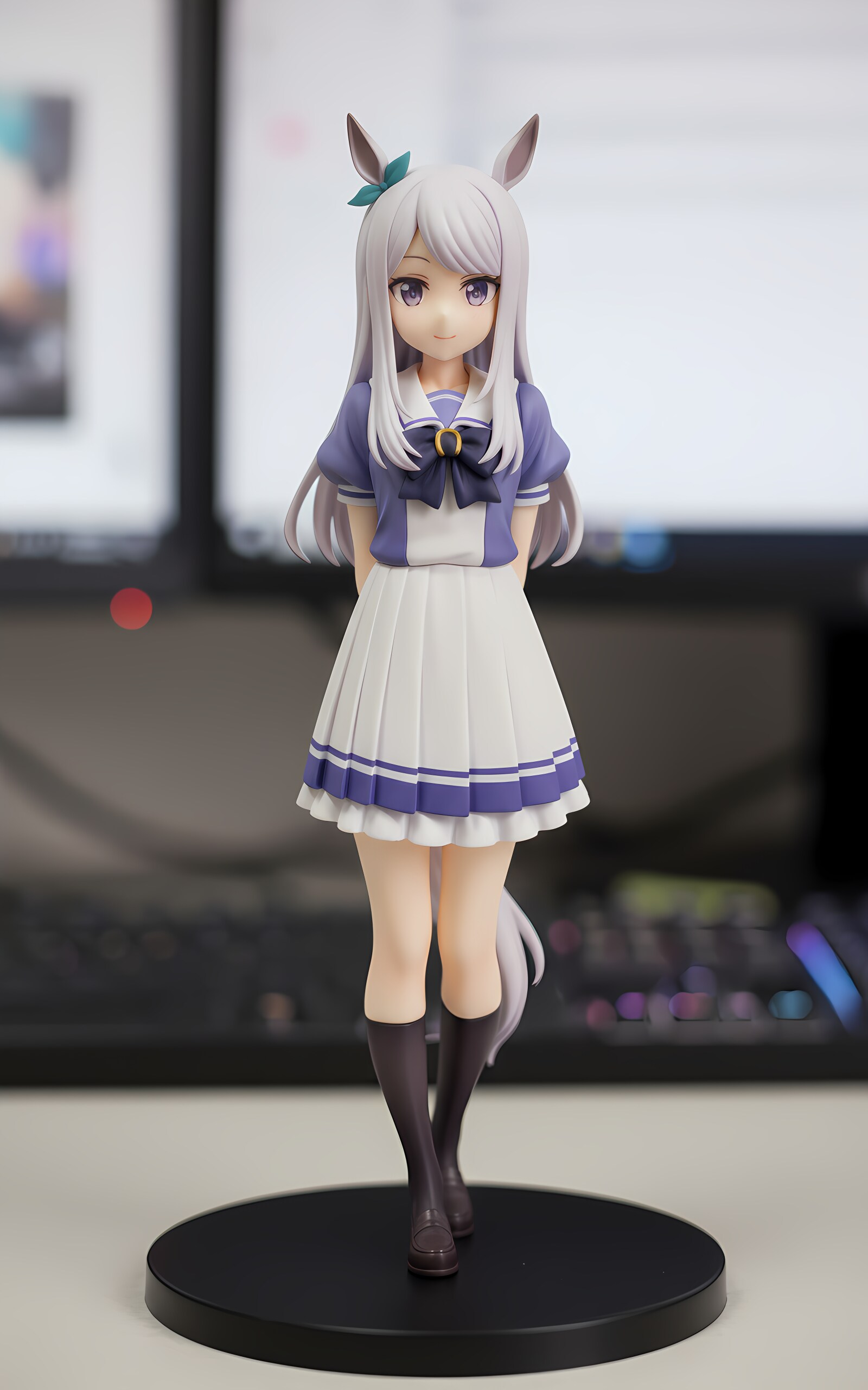 メジロマックイーン フィギュア風 | の人気AIイラスト・グラビア