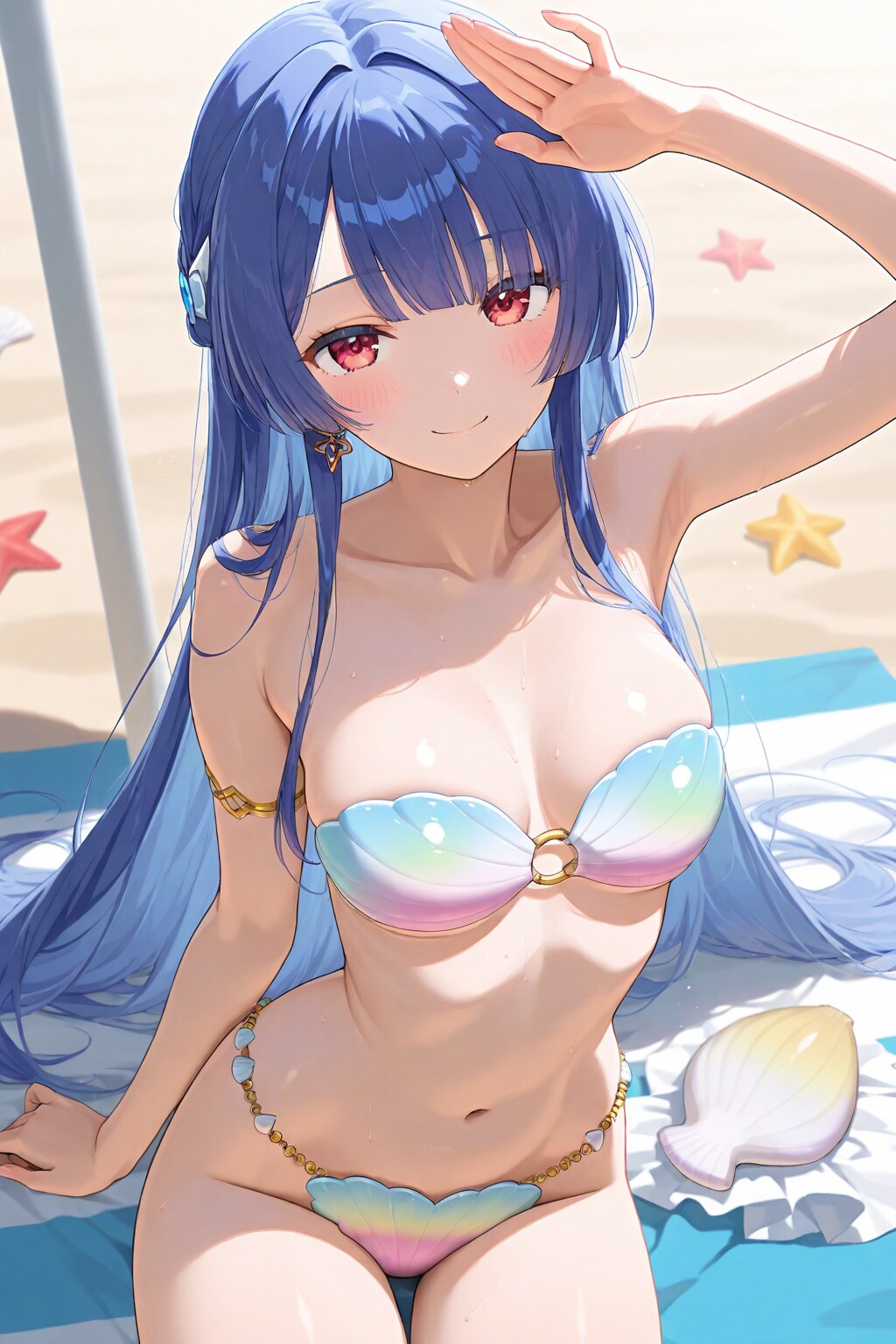 貝殻ビキニ実験(๑˃̵ᴗ˂̵)