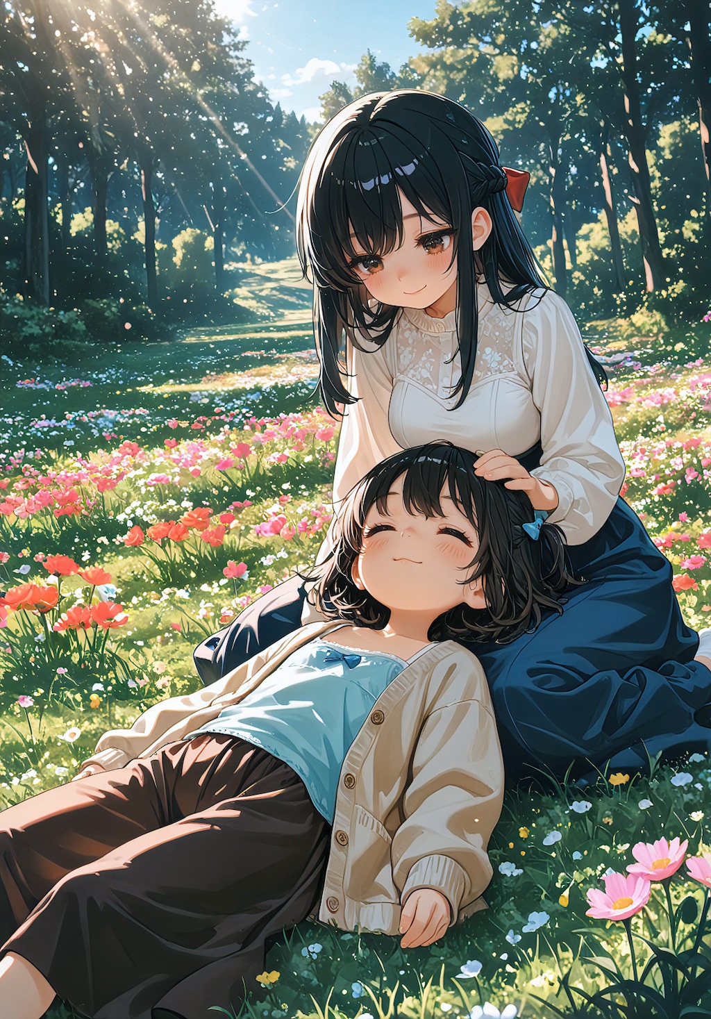 咲良の癒し時間 ― 笑顔と、甘えられる場所 ―