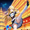 AURAでハイキック 2枚目