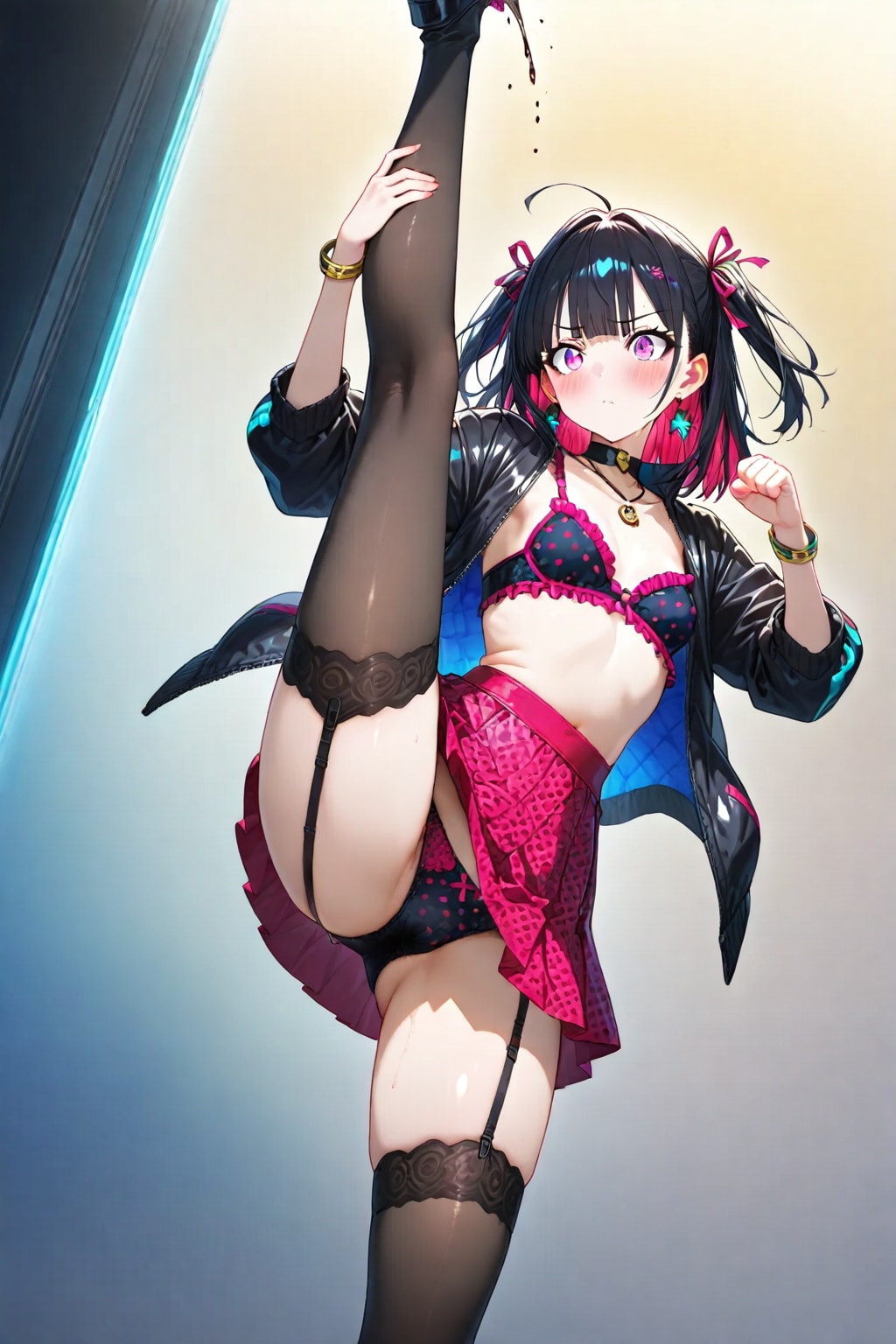 AURAでハイキック