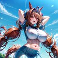 へそ出しマッチレースダスカ 7枚目