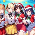 ハッピーサマークリスマス！！女の子集合その2（12枚） 9枚目